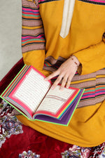 Le Coran Arc-en-ciel version arabe (Lecture Hafs) - Couverture couleur Vert clair de luxe