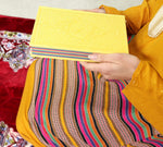 Le Coran Arc-en-ciel version arabe (Lecture Hafs) - Couverture couleur Jaune de luxe