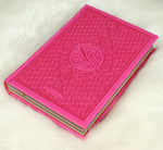 Le Coran Arc-en-ciel Version Arabe (Lecture Hafs) - Rose Fushia De Luxe