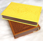 Le Coran Arc-en-ciel version arabe (Lecture Hafs) - Couverture couleur Jaune de luxe