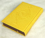 Le Coran Arc-en-ciel version arabe (Lecture Hafs) - Couverture couleur Jaune de luxe