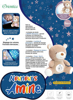 Nounours Amine : Doudou Ourson Et Veilleuse Coranique