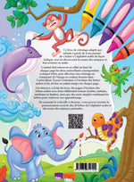 J'écris Et Je Colorie Mes Lettres Arabes Avec Les Animaux (Cahier D'écriture Alphabet Arabe Et Coloriage)