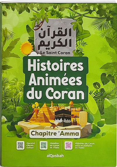 Histoires Animées du Coran - Couverture verte