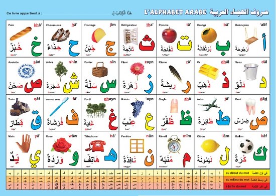 J'apprends l'Alphabet Arabe - Grand Cahier d'Écriture pour Écoles