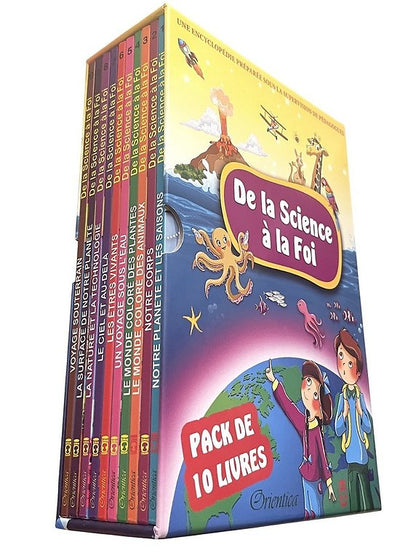 Pack 10 livres : Collection De la Science à la Foi - Découvrir Allah à travers Sa Création