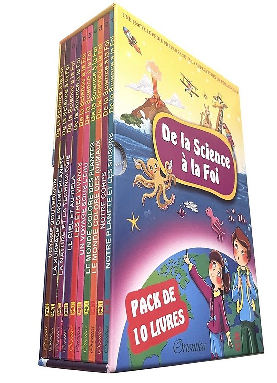 Pack 10 livres : Collection De la Science à la Foi - Découvrir Allah à travers Sa Création