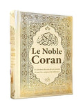 Le Noble Coran Bilingue (Français/Arabe) - Traduction du Sens des Versets - Blanc Doré