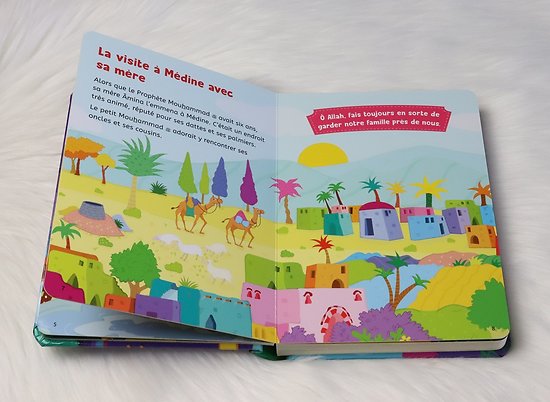 Premières Histoires De La Sîra Du Prophète Muhammad - Livre Pour Bébé Pages Cartonnées